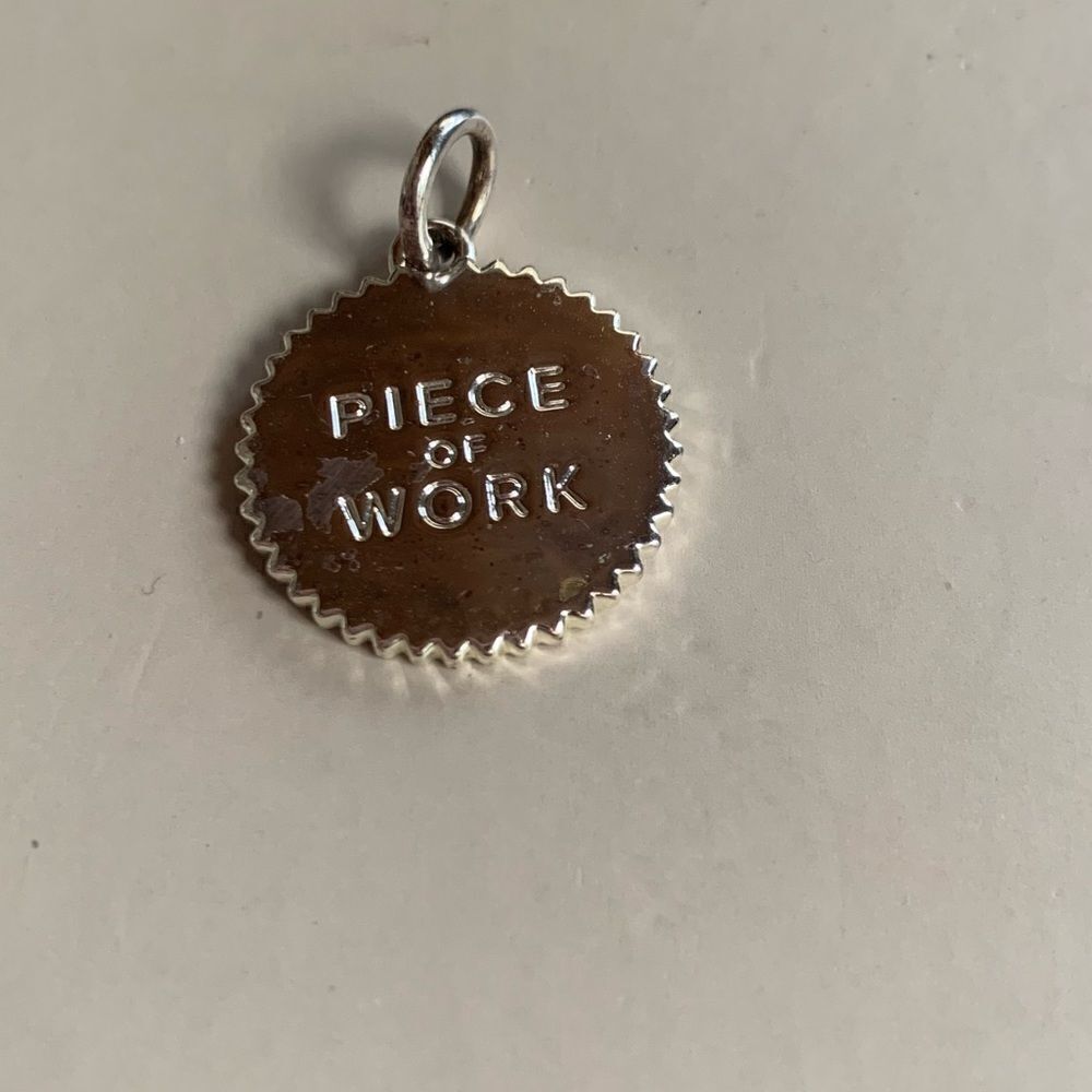 India Hicks Token - Piece of Work - Silver